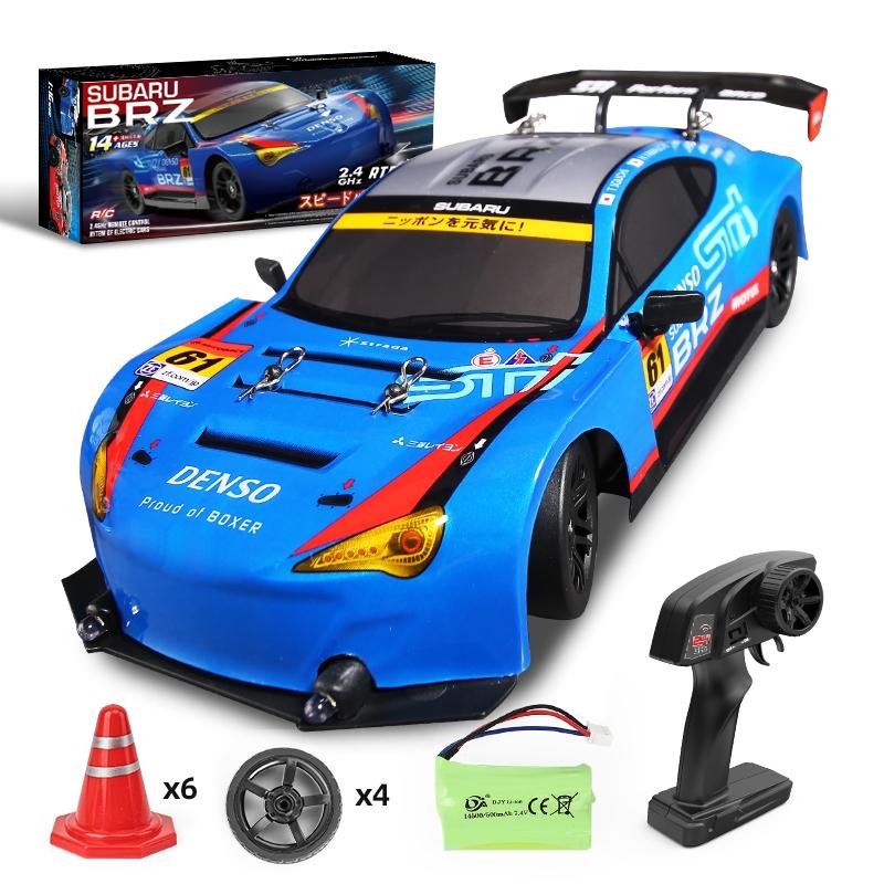 1 16 4wd Drift Rc Toy Car - 2.4g - Compact Design - Black Red